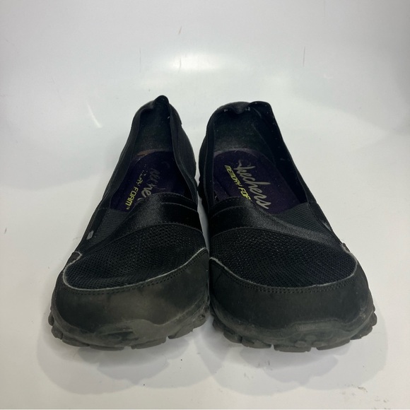 Skechers EZ flex 2 Quipster black slip on shoes women’s size 10 - Picture 3 of 8